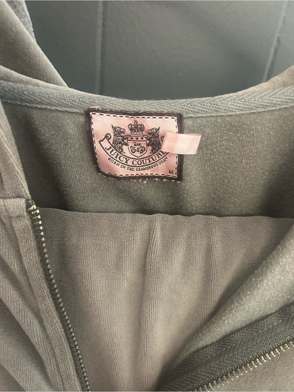Juicy Couture Green with Pink Label